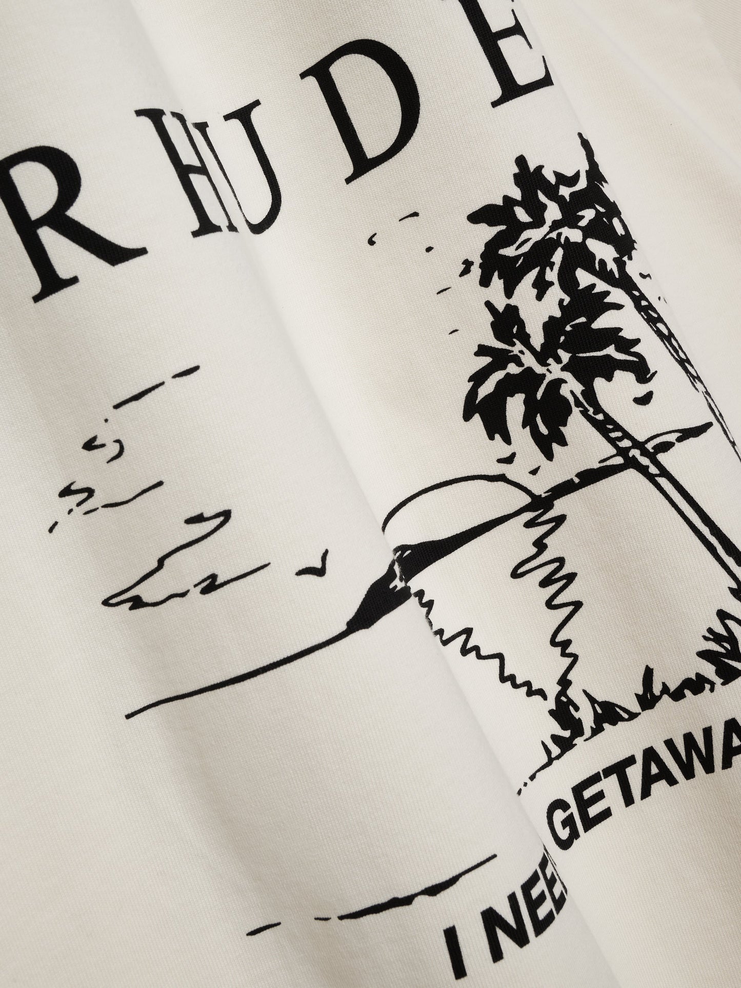 I NEED A GETAWAY TEE - VINTAGE WHITE\/ BLACK