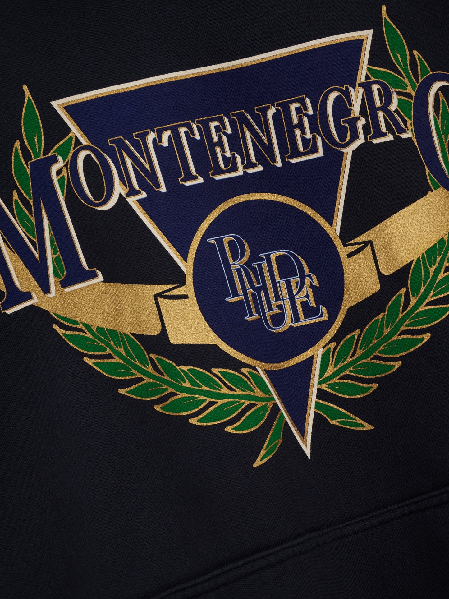 MONTENEGRO REGATTA HOODIE - VTG BLACK