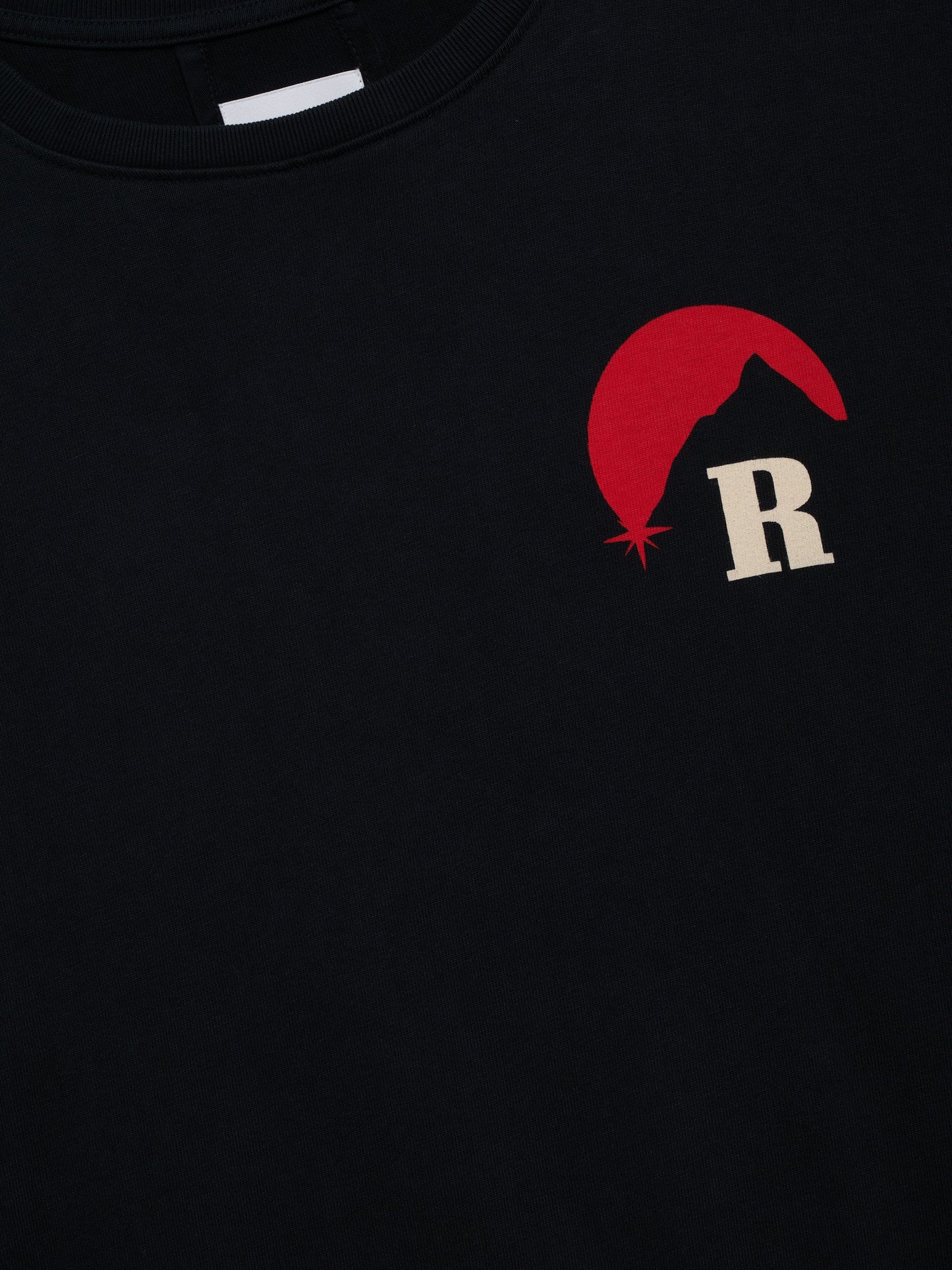 MOONLIGHT REGATTA TEE - VINTAGE BLACK\/ WHITE