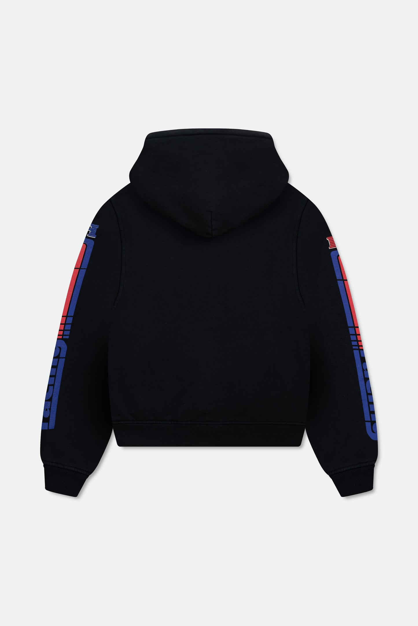 SPLIT PETROL LOGO HOODIE - VTG BLACK