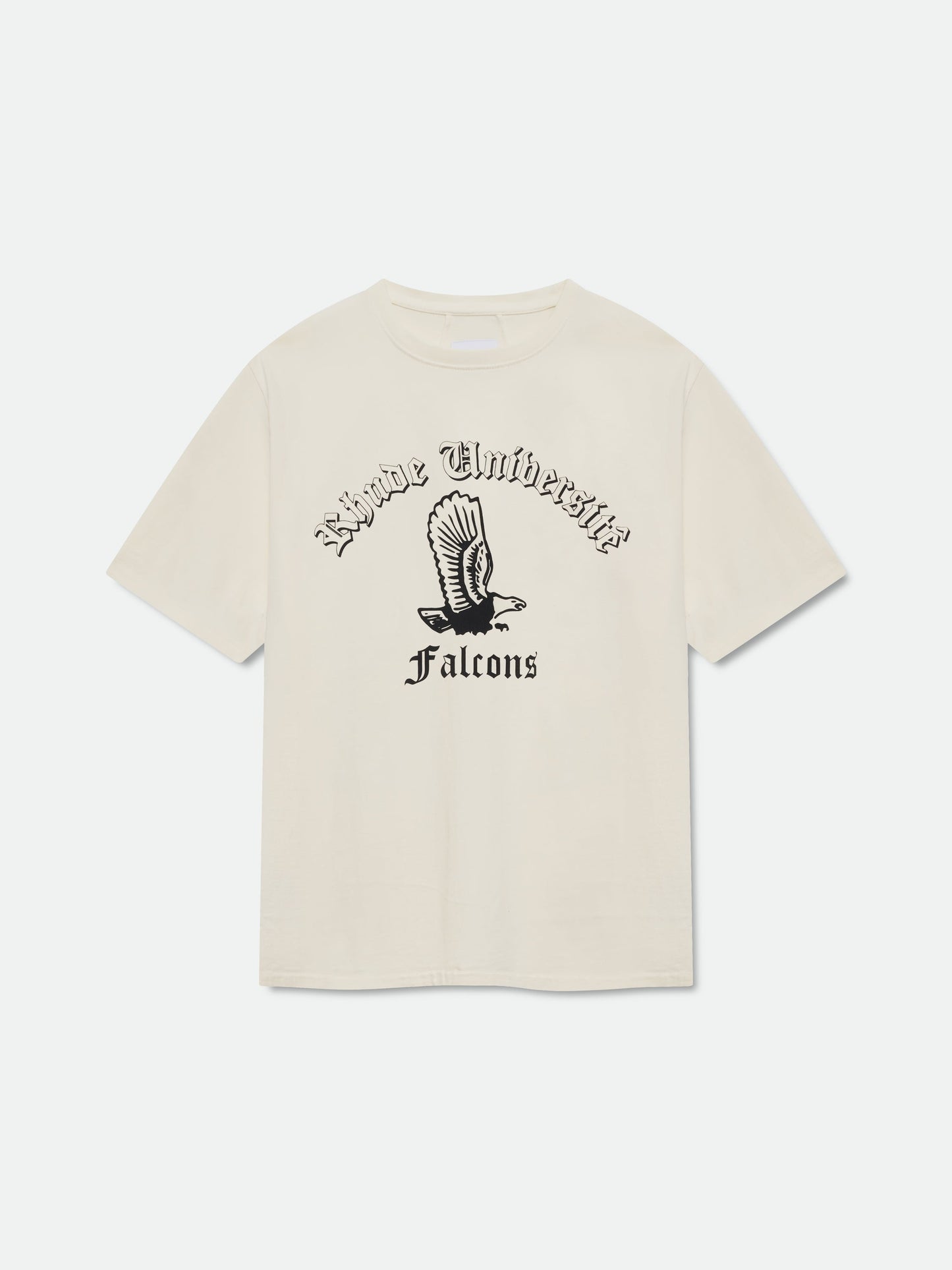 COLLEGIATE FALCONS TEE - VINTAGE WHITE\/ BLACK