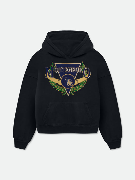 MONTENEGRO REGATTA HOODIE - VTG BLACK