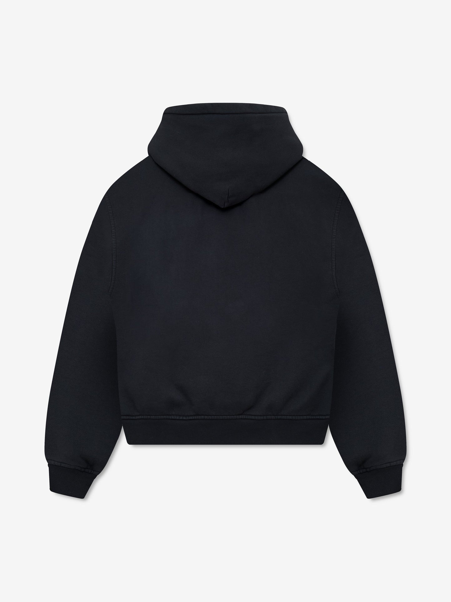SAUSALITO CREST HOODIE - VINTAGE BLACK \/ RED \/ WHITE