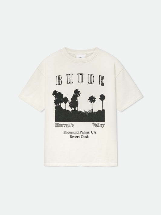 THOUSAND PALMS TEE - VTG WHITE\/BLACK